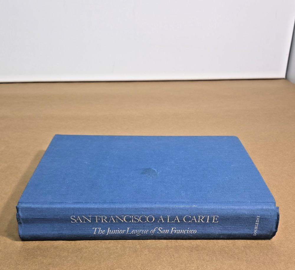 Vintage 1979 San Francisco a la Carte Cookbook Junior League James Beard Award